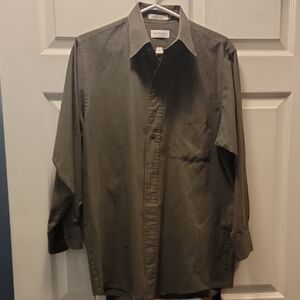 Van Heusen Black and White Checkered Shirt